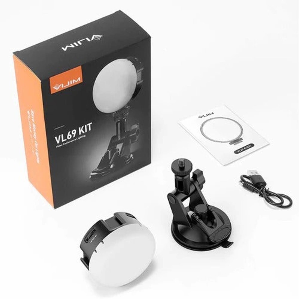 VIJIM VL69 Light Kit with Suction Cup - NEW in box with diffuser